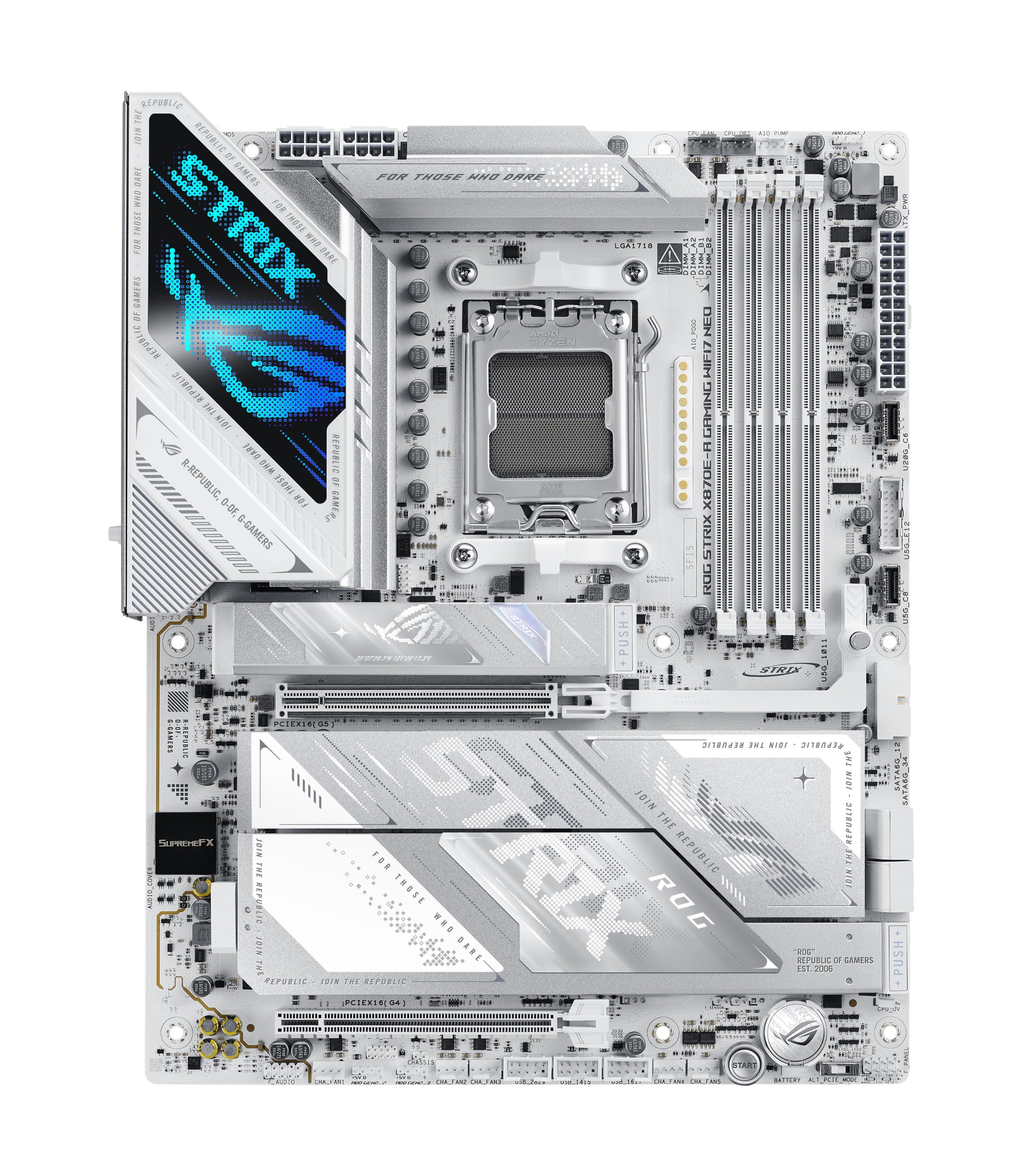 ASUS、AIO Q-Connector対応のAMD X870Eマザーボード「ROG STRIX X870E-E GAMING WIFI7 NEO」など2製品を発売｜共通の先進機能とスペック（5枚目）