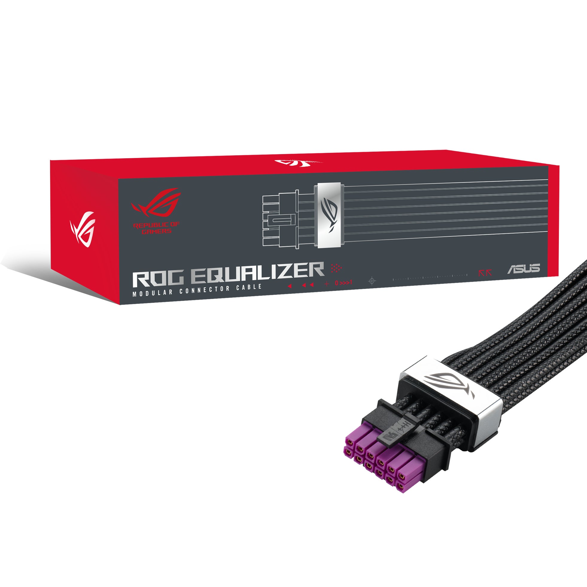 ASUS、最大17Aの給電能力を備えた12V-2×6電源ケーブル「ROG Equalizer」を発売｜ROG Equalizerの製品仕様（2枚目）