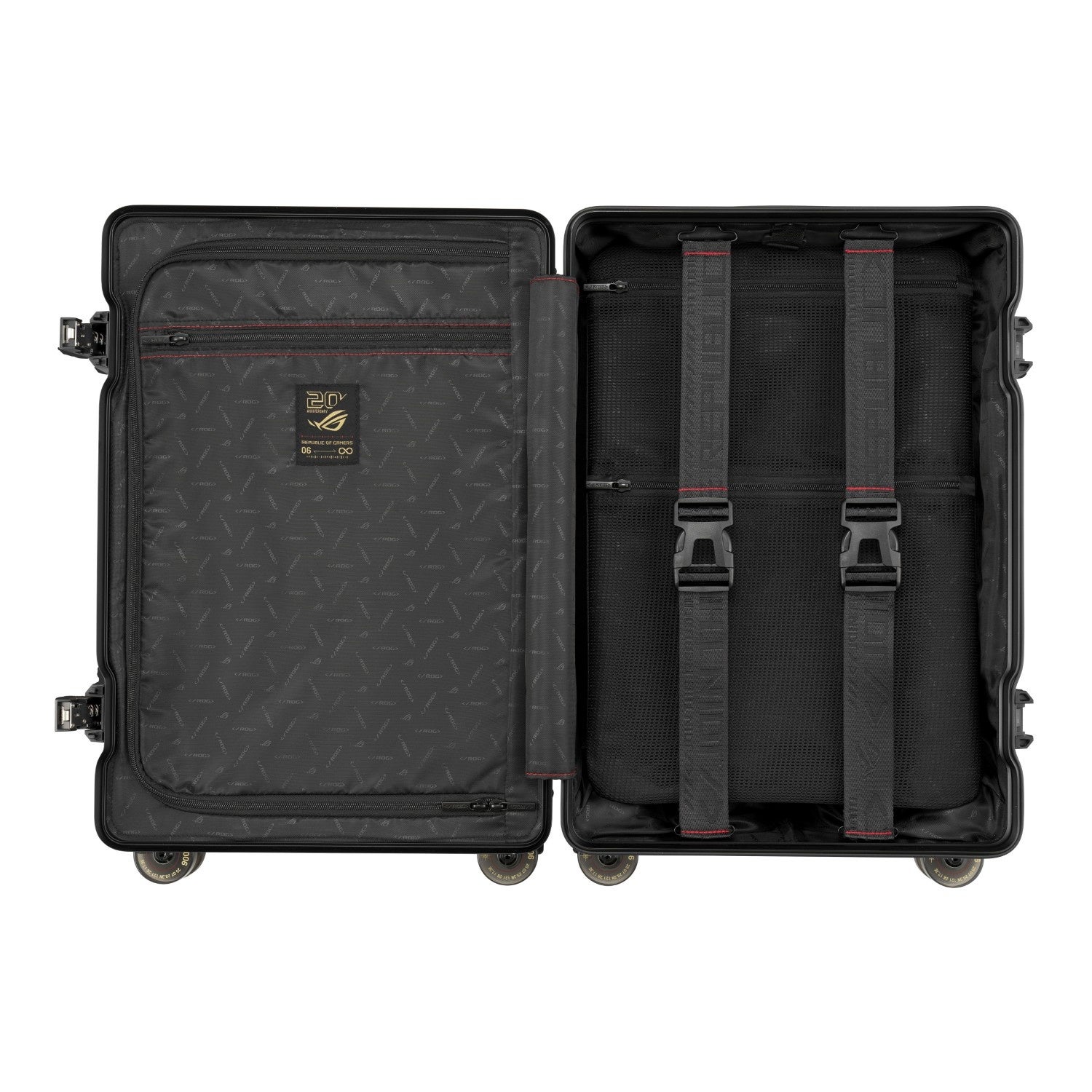 ASUS JAPAN、ROGブランド設立20周年記念モデルのバックパックやスーツケースなど3製品を発表|ROG Archer Messenger 14 BC2400の製品特徴(8枚目)