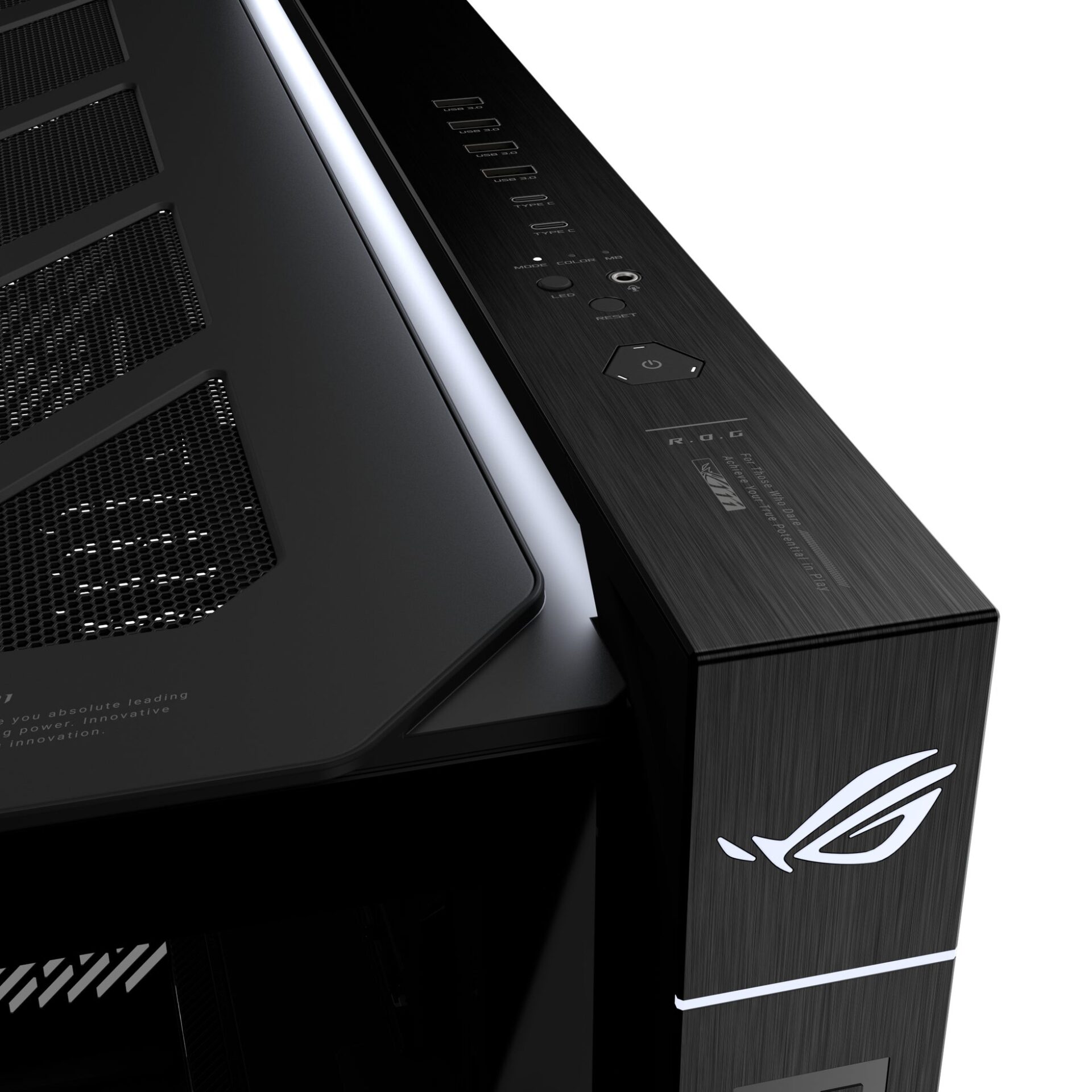 ASUS JAPAN、最大14基のファンが搭載可能な液晶付きPCケース「ROG CRONOX ARGB」などを発表|製品ラインナップと詳細情報