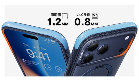 TORRAS、独自グリップと3.66m落下耐性を備えたiPhoneケース「Ostand Q3 Rugg」を発売（3枚目）