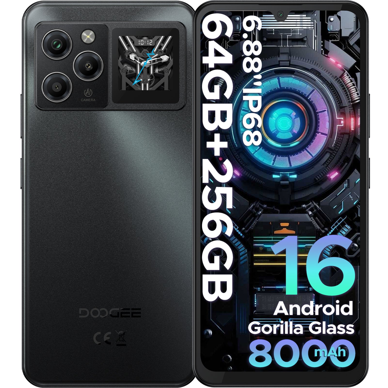 DOOGEE、50％OFFで購入できるタフネススマホ「M30PRO」を発売