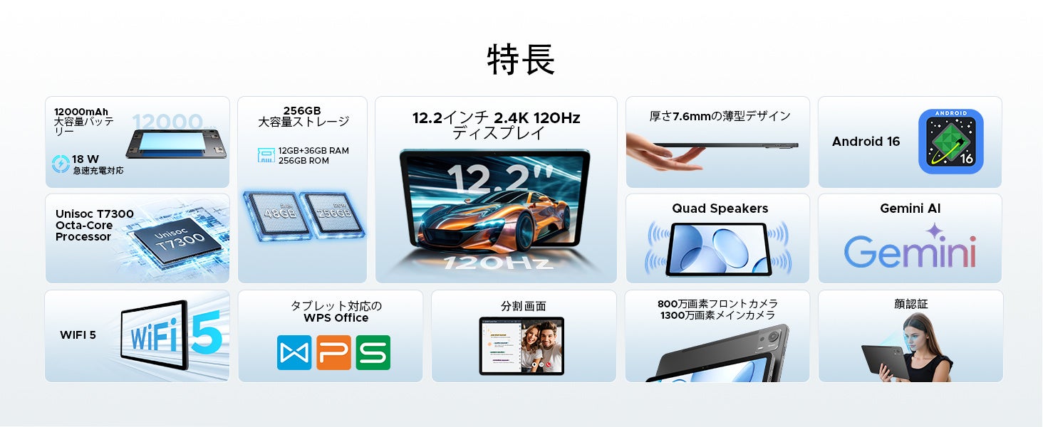 AROLYM、12.2インチ2.4K・120Hzタブレット「AP12PLUS」が半額の28,950円になるセールを実施｜12.2インチの2.4K大画面と最大120Hzの高リフレッシュレートに対応