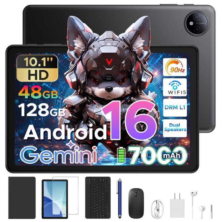 AORLYM、Android 16とGemini AI搭載の10.1インチタブレット「P10」を半額で発売