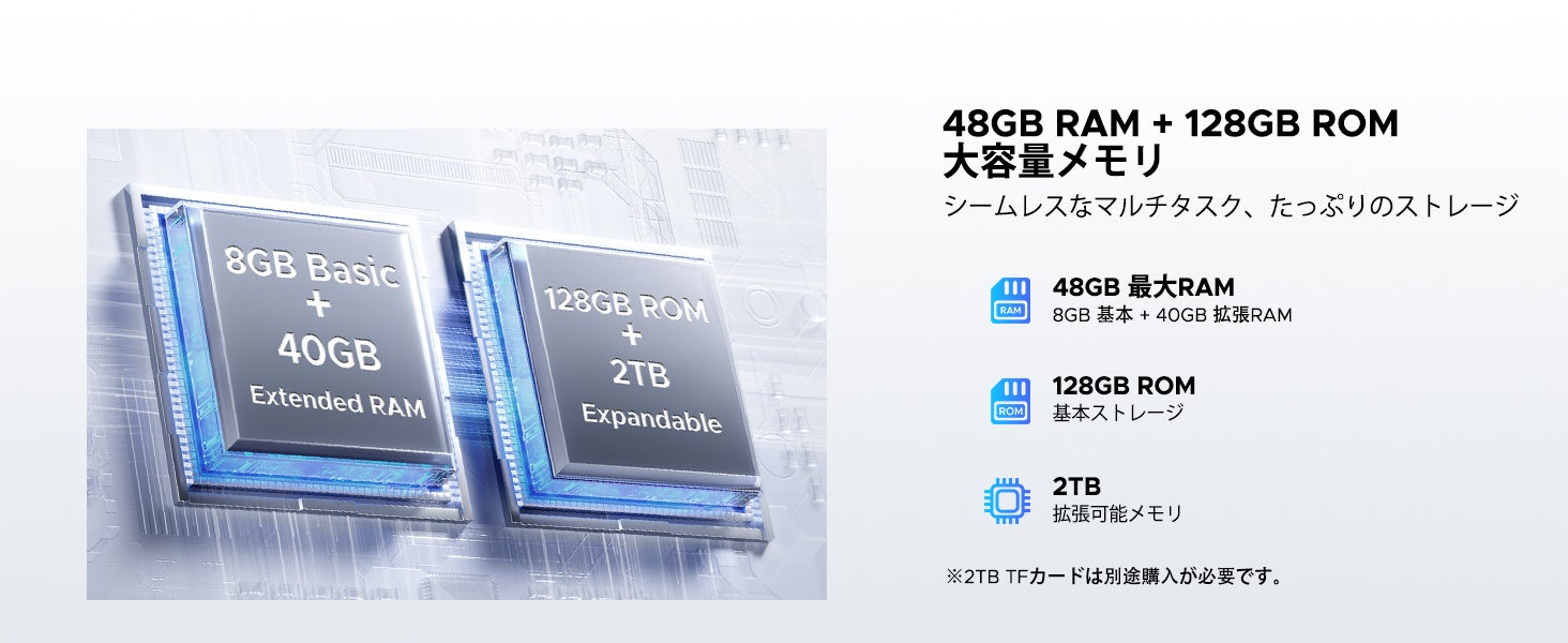AORLYM、Android 16とGemini AI搭載の10.1インチタブレット「P10」を半額で発売｜AORLYM P10の主要スペック（2枚目）