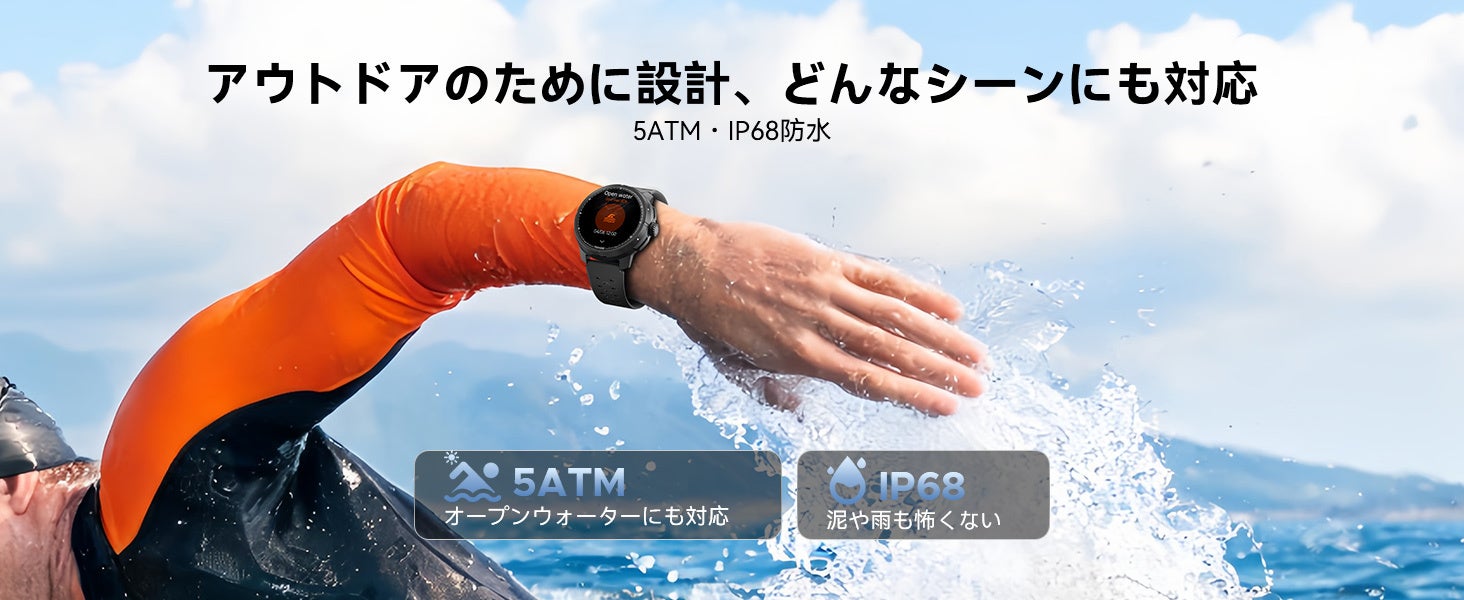 DOOGEE、50%OFFで20,950円となるGPS・AMOLED搭載スマートウォッチ「AnyMoving M1 Pro」を発売｜178種類のスポーツモードと健康管理機能（3枚目）