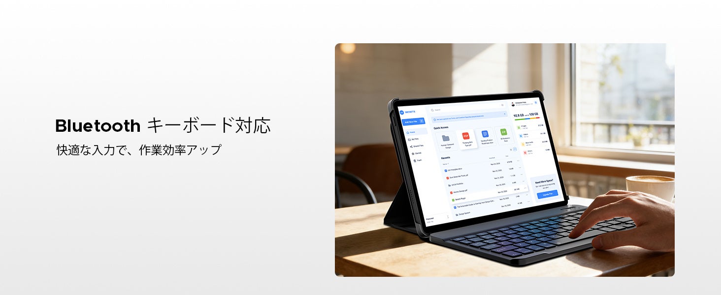 AROLYM、Android 16搭載の10.1インチタブレット「P10PRO」を半額で数量限定発売｜セット内容とカラー展開（7枚目）