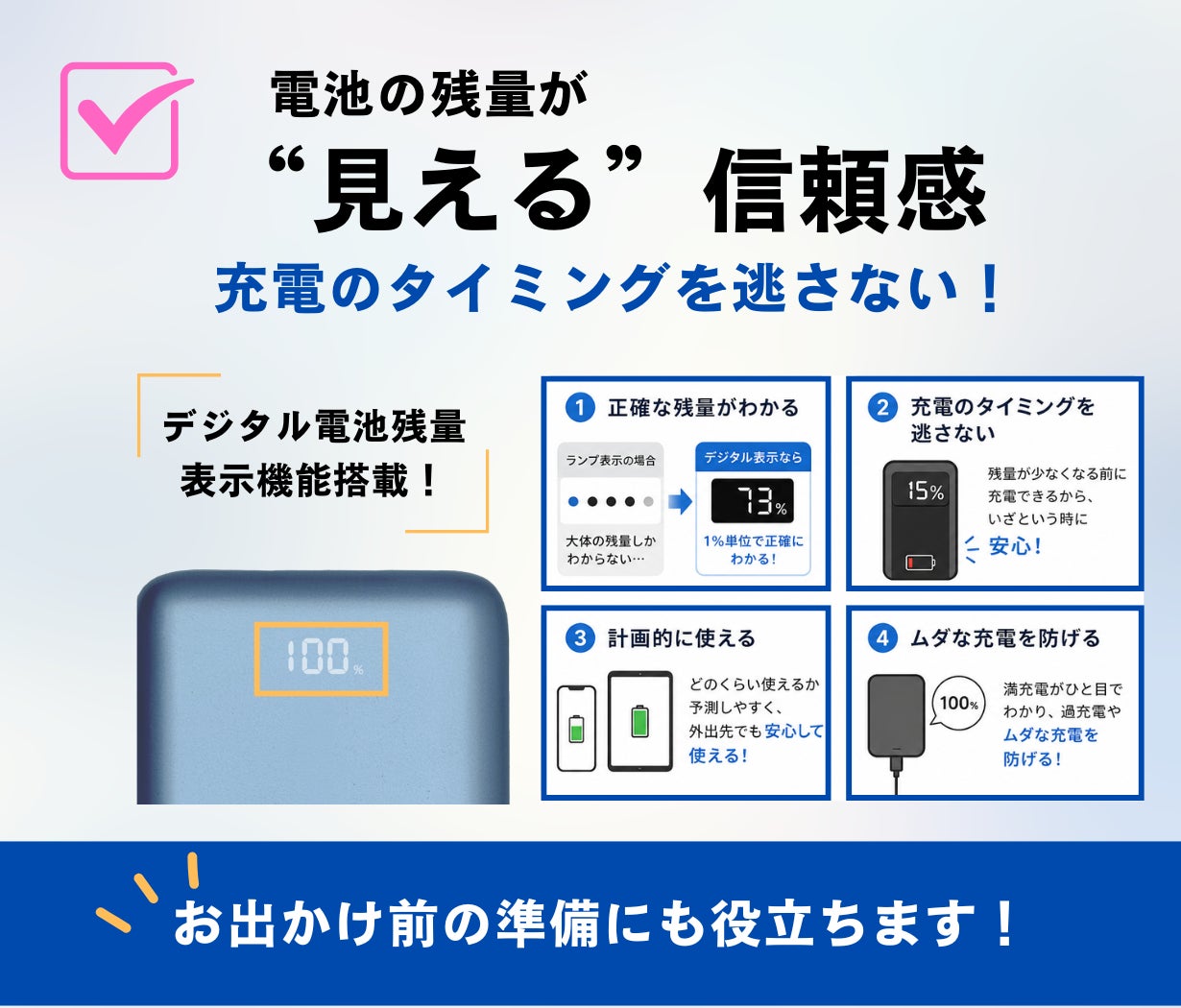 オズマ、準固体電池を採用した最大45W出力の10000mAhモバイルバッテリーをMakuakeにて先行販売｜Makuakeでの先行販売価格とプロジェクト概要（8枚目）