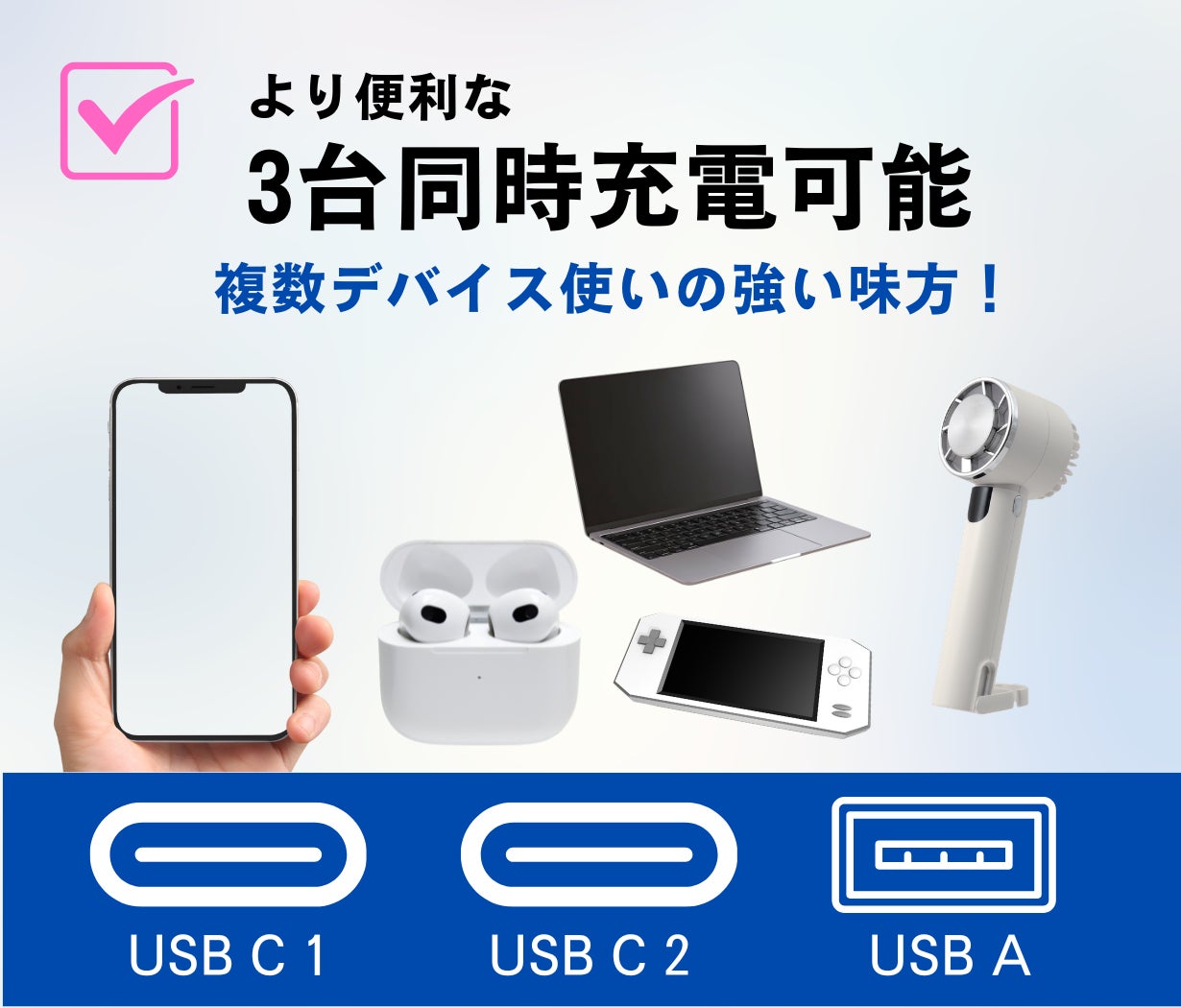オズマ、準固体電池を採用した最大45W出力の10000mAhモバイルバッテリーをMakuakeにて先行販売｜Makuakeでの先行販売価格とプロジェクト概要（7枚目）