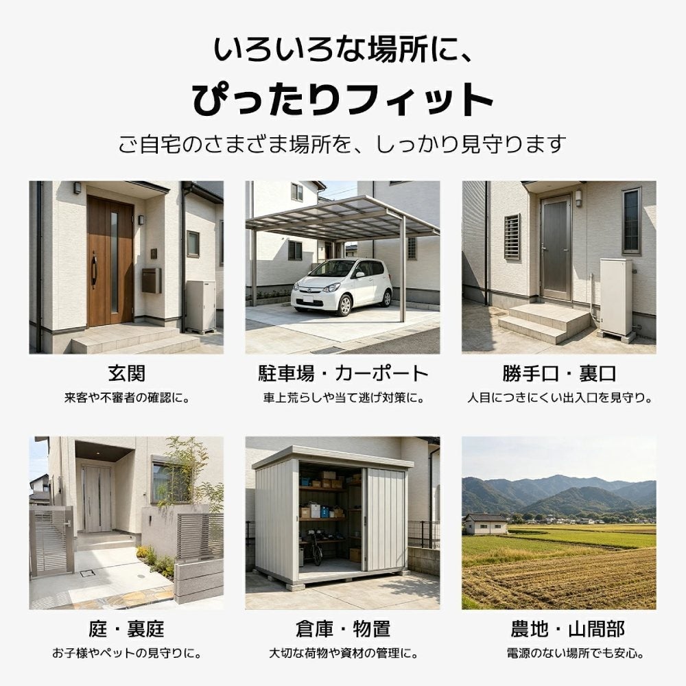 華視時代、分離式ソーラーパネル採用の屋外防犯カメラ「IQSE-K3」を発売｜AI人物認識と効率的な映像確認機能（5枚目）