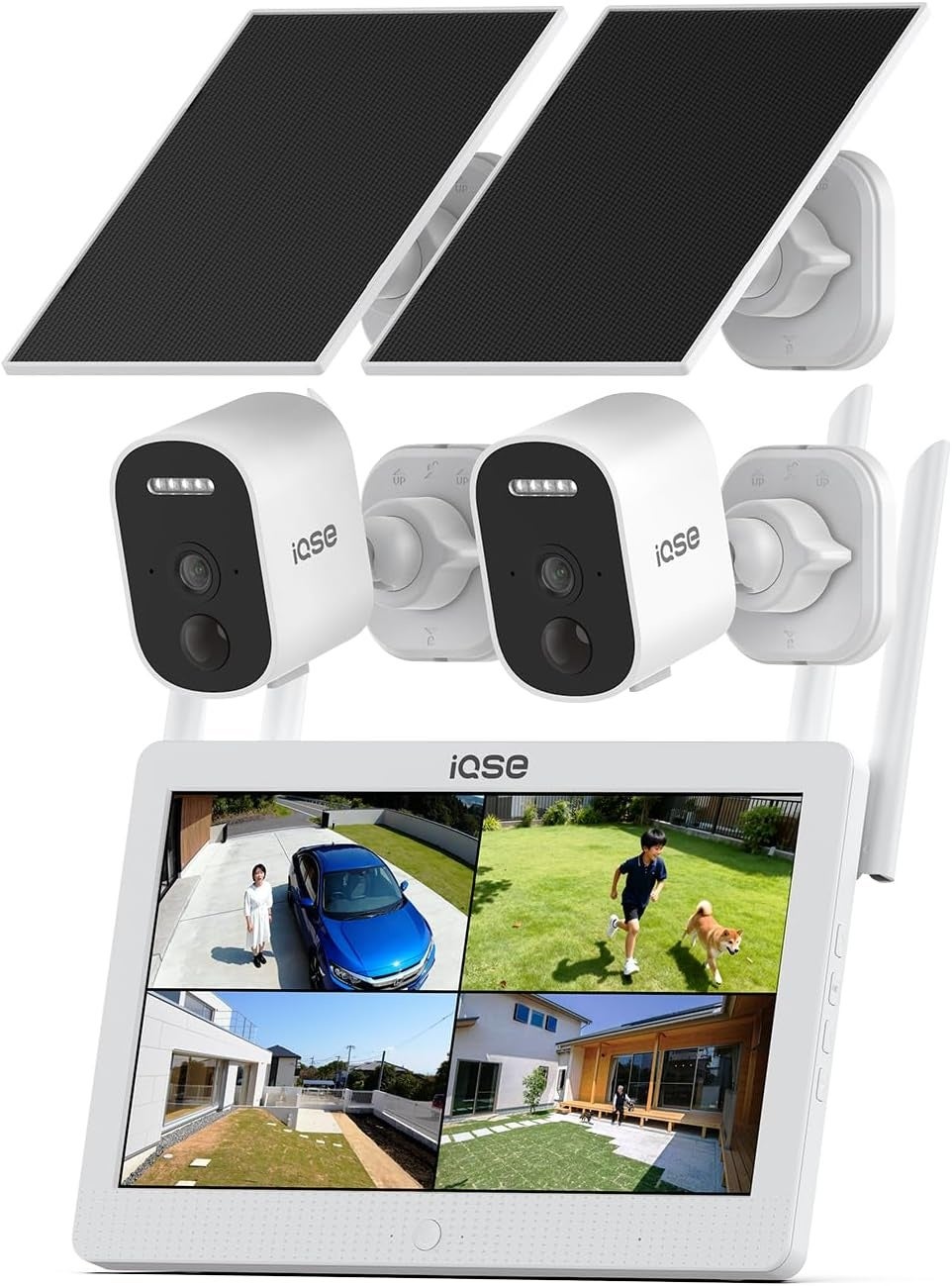 華視時代、分離式ソーラーパネル採用の屋外防犯カメラ「IQSE-K3」を発売｜AI人物認識と効率的な映像確認機能（9枚目）