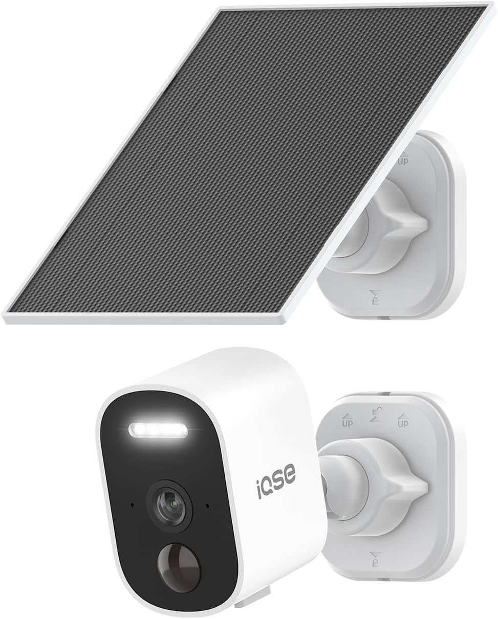 華視時代、分離式ソーラーパネル採用の屋外防犯カメラ「IQSE-K3」を発売｜AI人物認識と効率的な映像確認機能（8枚目）
