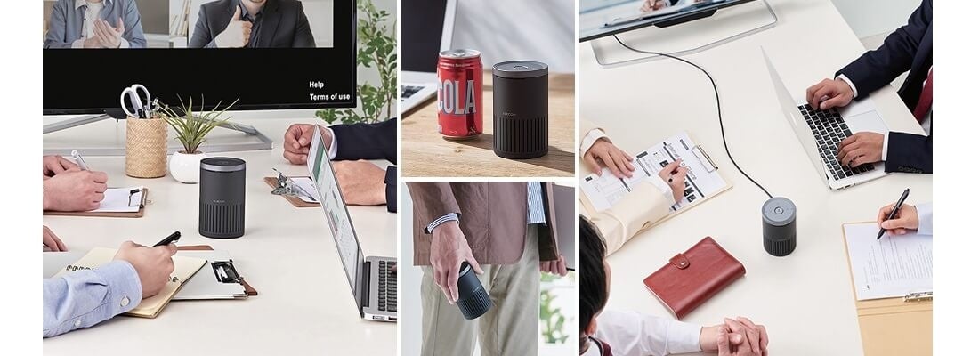 エレコム、省スペースで高品質な会議用スピーカーフォン2製品を新発売 - 画像1
