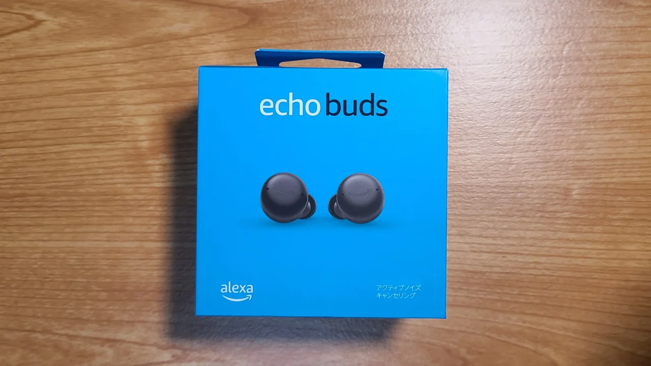 Amazon『Echo Buds』第二世代の外箱表