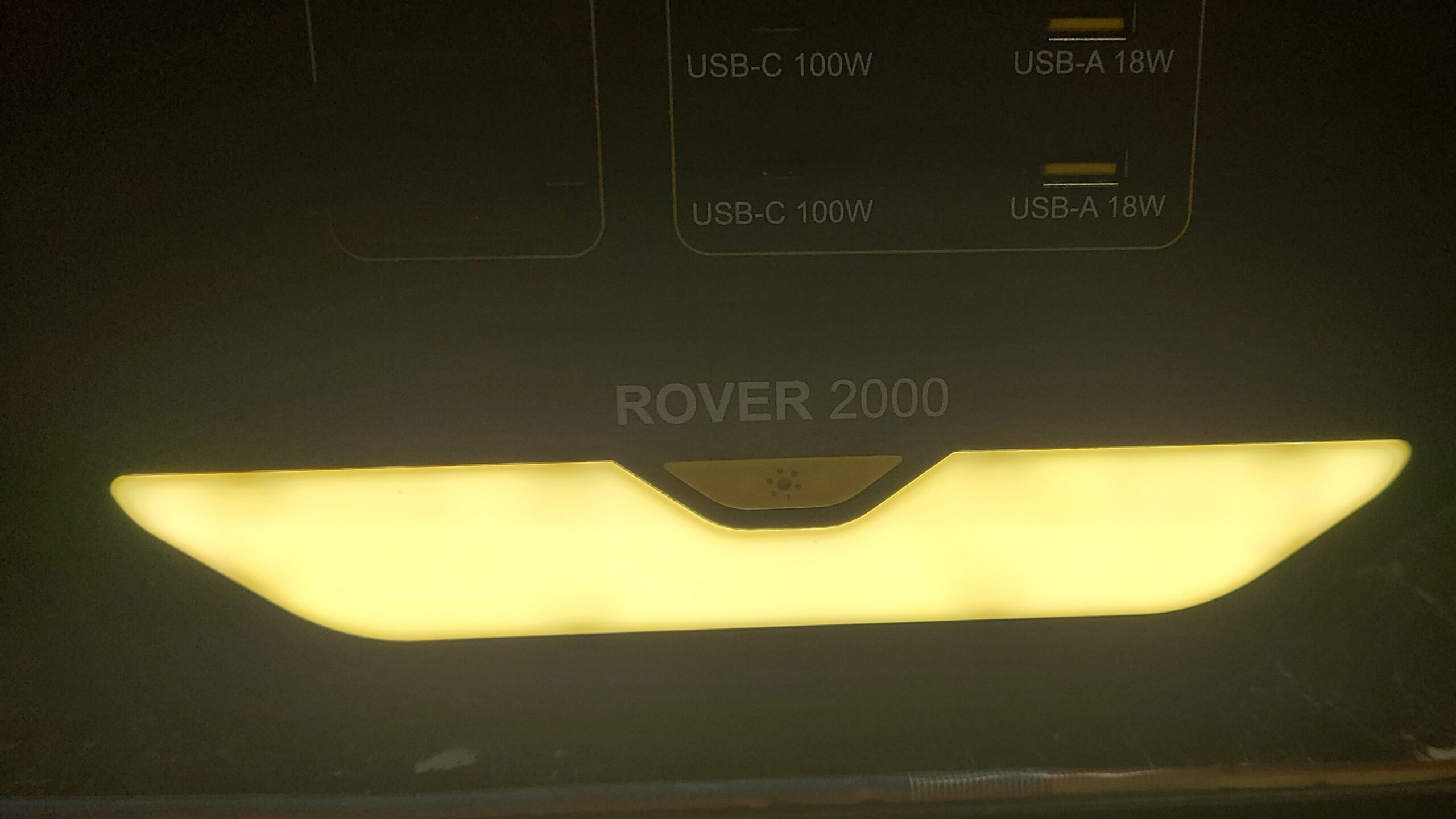 『BougeRV Rover 2000』のライト