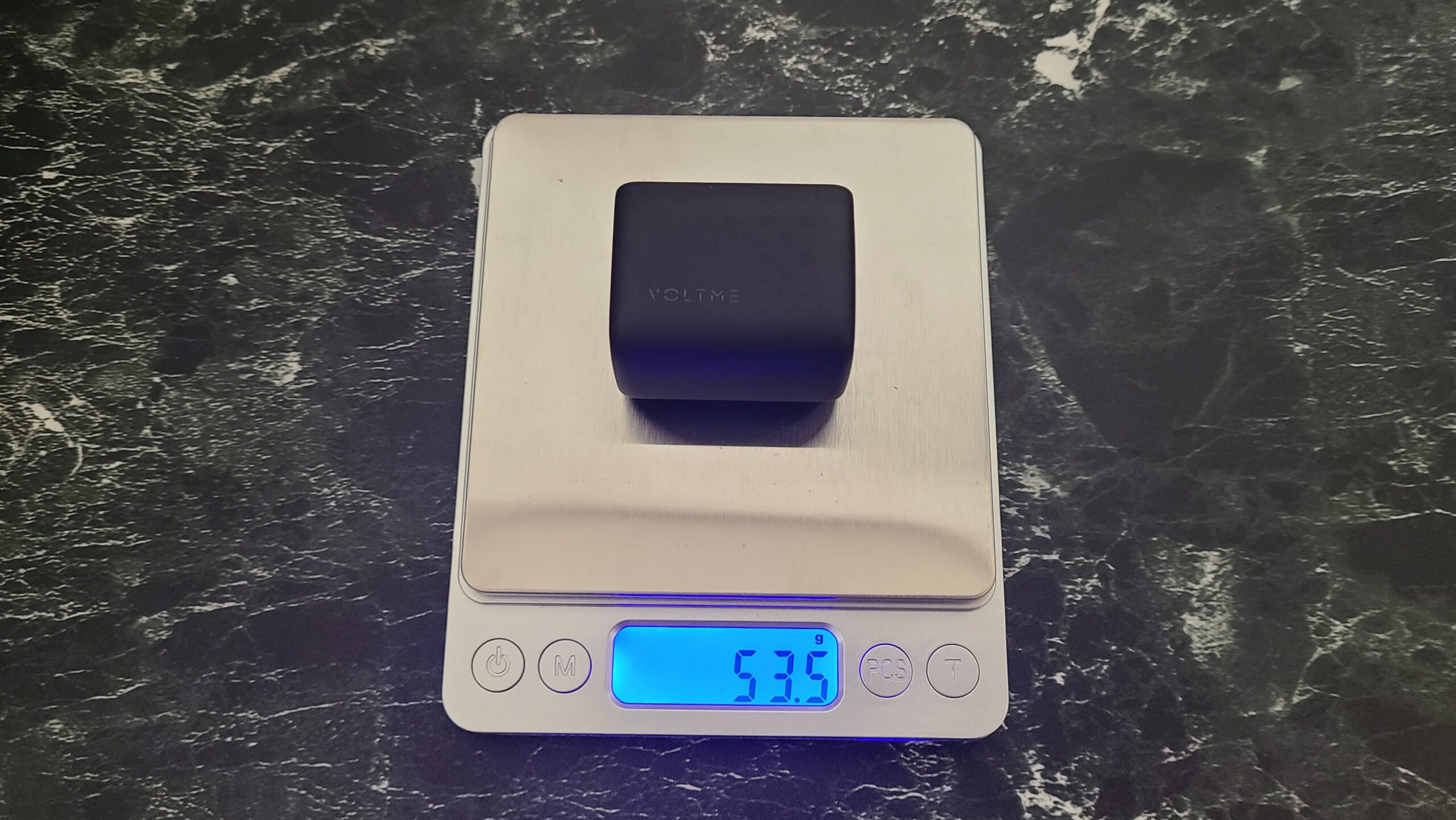 『VOLTME Revo 30 Duo CC』の実際の重量は53.5g
