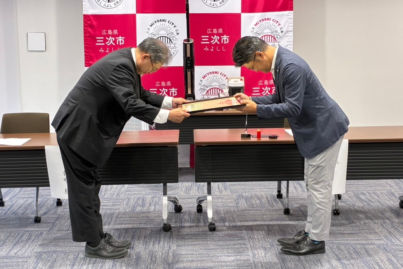 ハイアール、広島県三次市と地方創生に関する包括連携協定を締結｜布製品水洗い掃除機「MIZUKI nu-no」温水スチームモデル（JC-RPS1A）