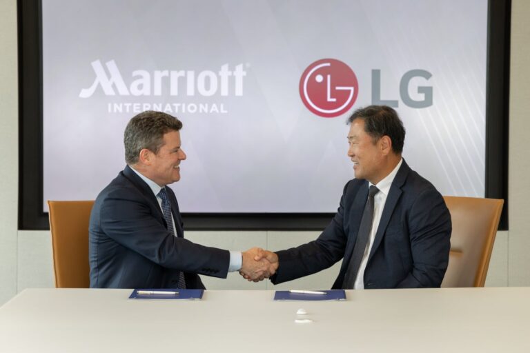 LGエレクトロニクス、マリオットと戦略的提携を締結し次世代スマートホテルを実現