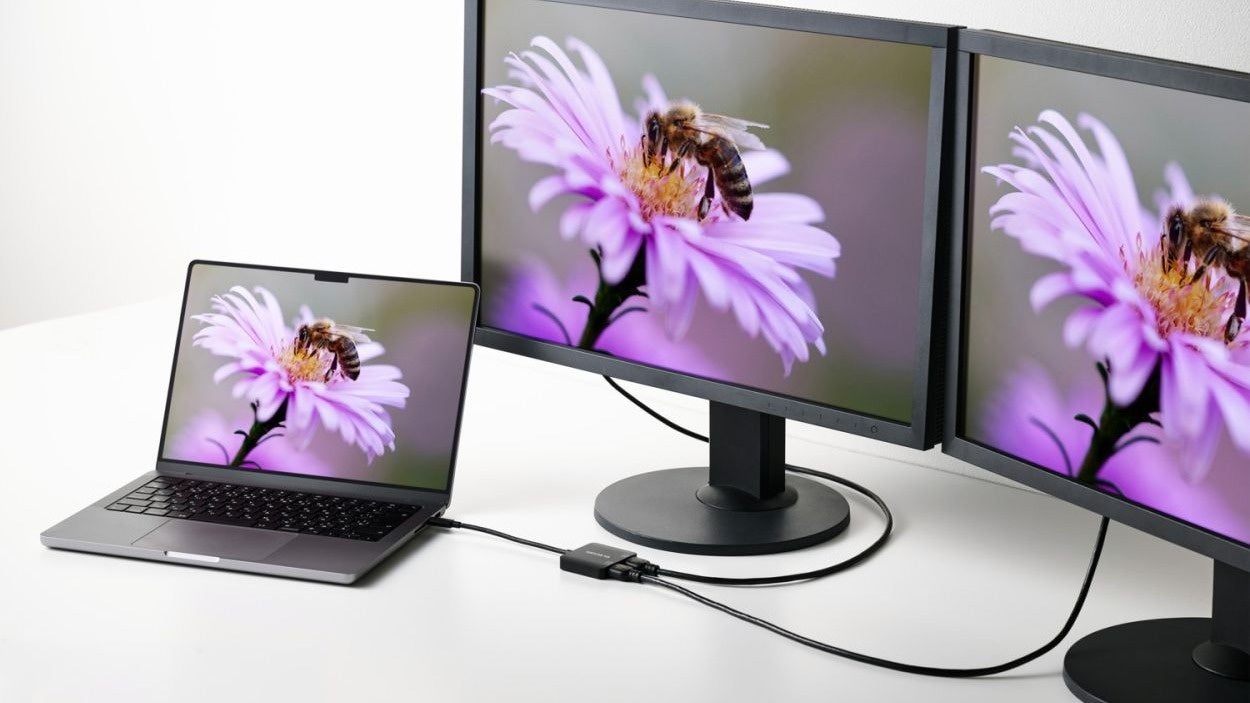 エレコム、最大3画面表示に対応するUSB Type-C用HDMI映像変換アダプターを発売｜AD-C2HDMIBKの主な特徴と機能