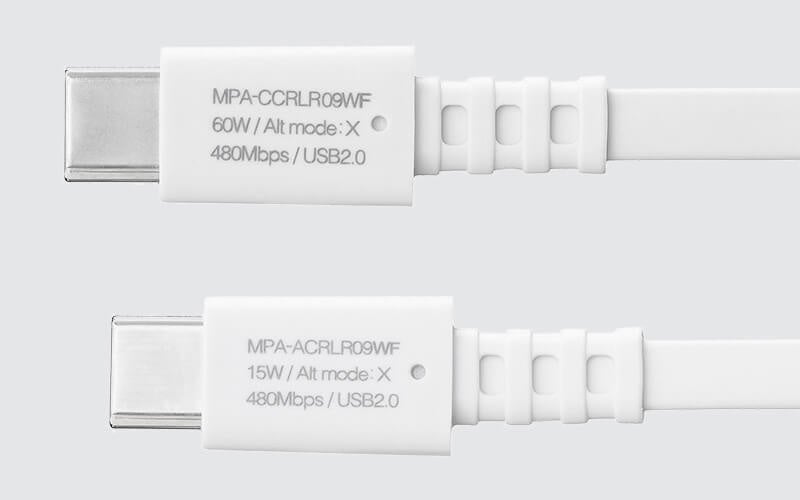 エレコム、必要な長さに調節できるスリムな巻き取り式USB Type-Cケーブル2タイプを発売｜取扱サイト