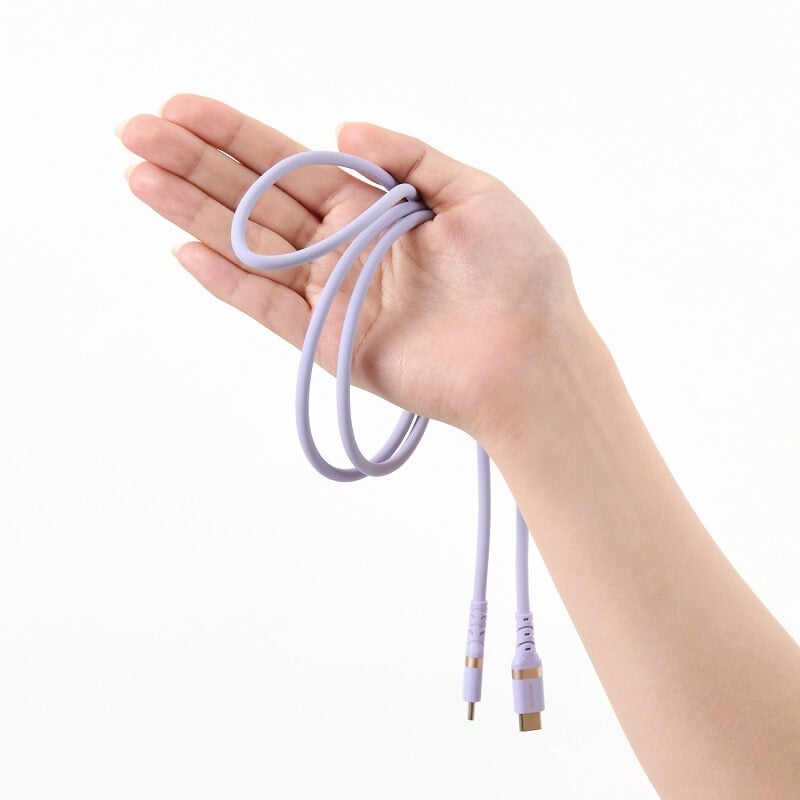 エレコム、手触りがよく絡みにくいシリコン素材を採用したUSB Power Delivery EPR 240W対応のUSB Type-Cケーブルを8月下旬に発売｜最大240Wの給電と最大480Mbpsのデータ転送に対応