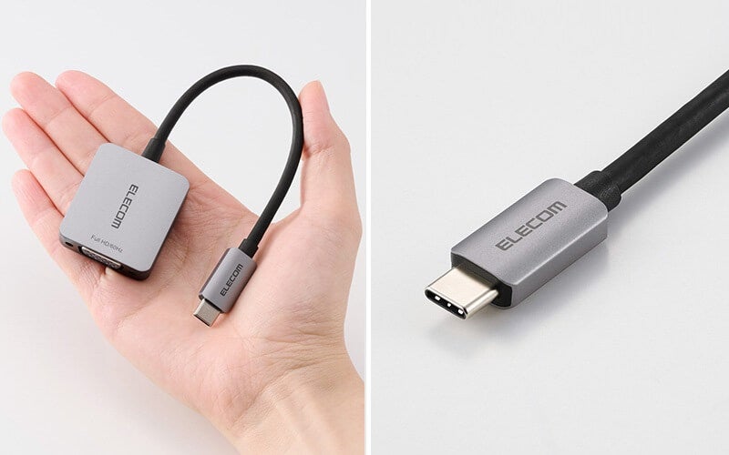 エレコム、USB Type-Cからの映像信号をVGA出力へ変換するFull HD対応アダプターを発売｜ECAD-CVGACSVの主な仕様（5枚目）