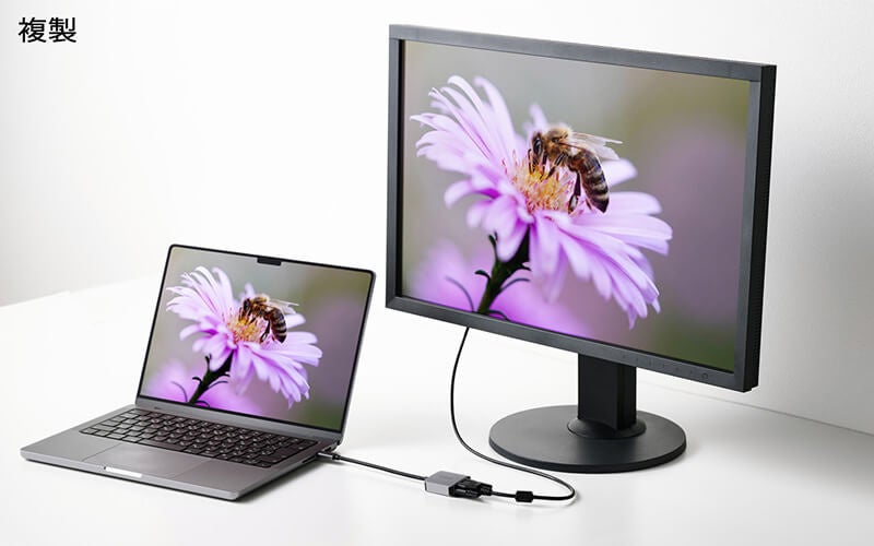 エレコム、USB Type-Cからの映像信号をVGA出力へ変換するFull HD対応アダプターを発売｜ECAD-CVGACSVの主な仕様（7枚目）