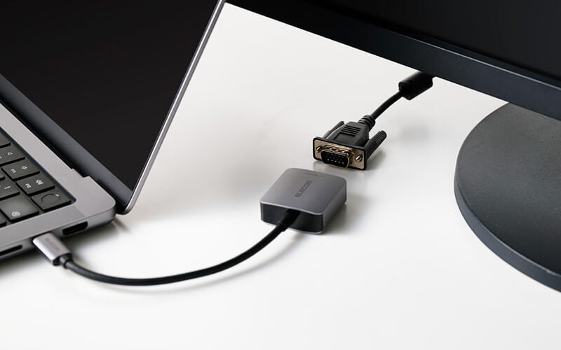 エレコム、USB Type-Cからの映像信号をVGA出力へ変換するFull HD対応アダプターを発売｜ECAD-CVGACSVの主な仕様（6枚目）