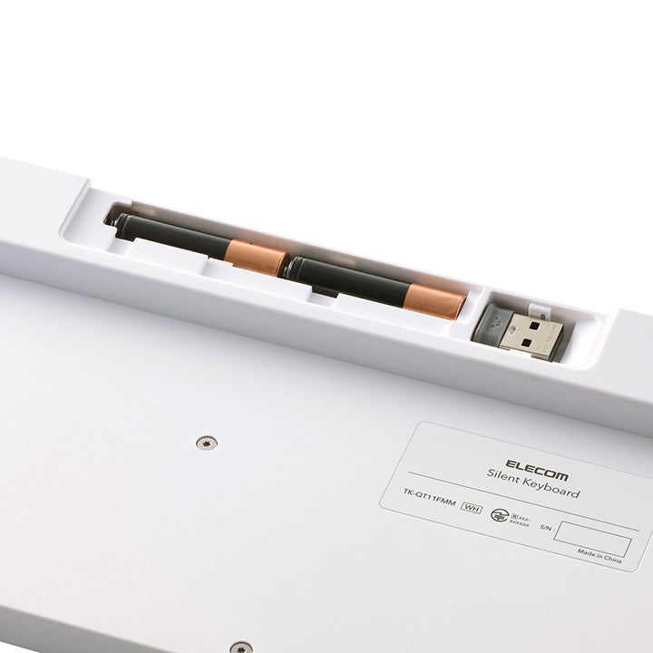 エレコム、打鍵音を90％低減した静音キーボード4モデルを2026年8月下旬より発売｜フルサイズとミニサイズの2タイプを展開（6枚目）