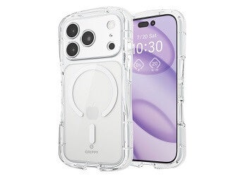 エレコム、透明感が長続きするWくびれ構造のMagSafe対応クリアケースを発売｜対応機種と型番一覧（9枚目）