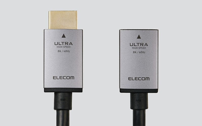 エレコム、最大8K/60Hz対応のHDMI延長ケーブル3アイテムを9月中旬より発売|製品ラインナップと主な仕様(3枚目)