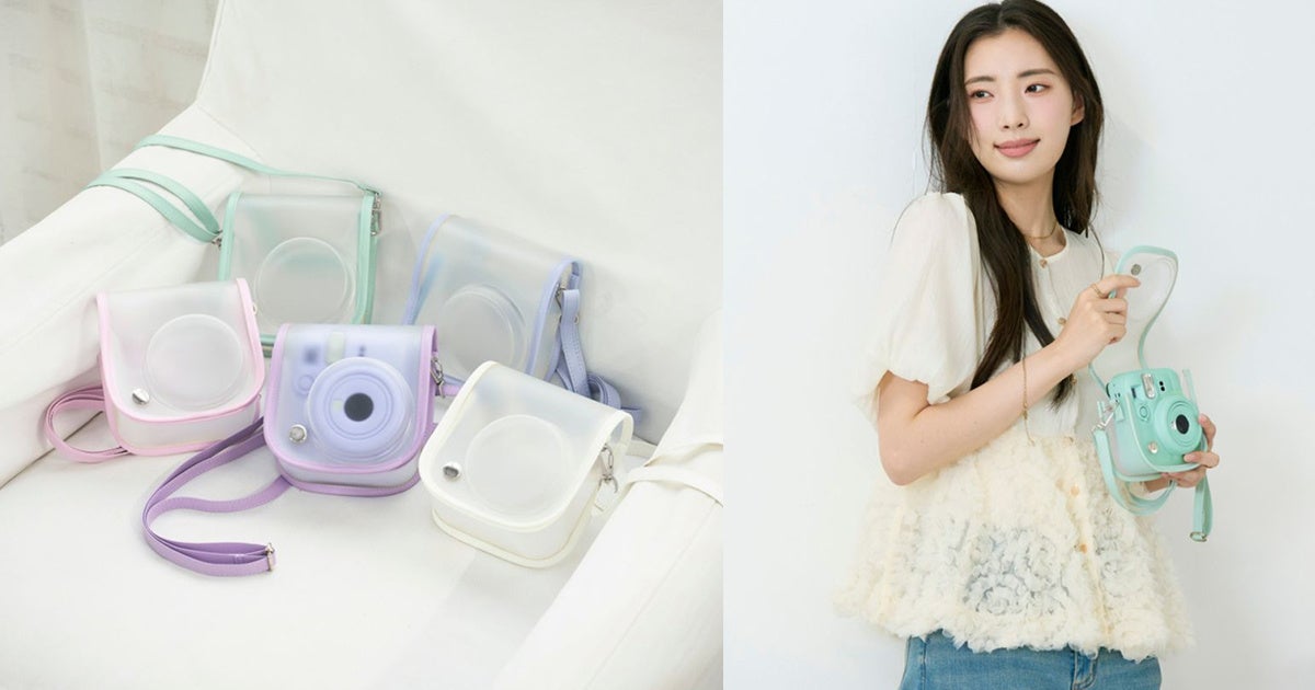 エレコム、本体カラーが透けるinstax mini 13/12専用カメラケースを10月中旬より発売