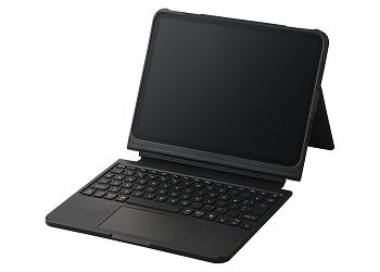 エレコム、無段階スタンドやバックライトを搭載したiPad用ケース付きキーボード「TouchBook Smart」を発売