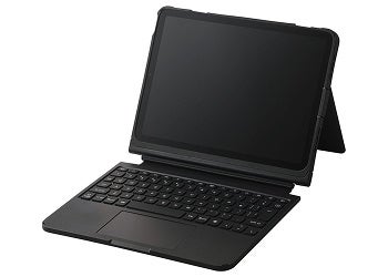 エレコム、無段階スタンドやバックライトを搭載したiPad用ケース付きキーボード「TouchBook Smart」を発売