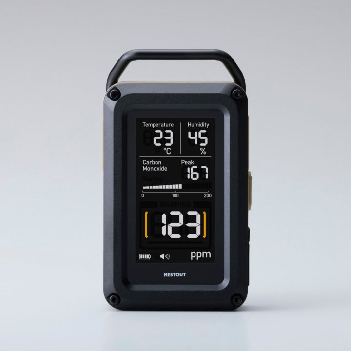 エレコム、アウトドア向けNESTOUT「CO ALARM」3in1/BASICに新色を追加発売