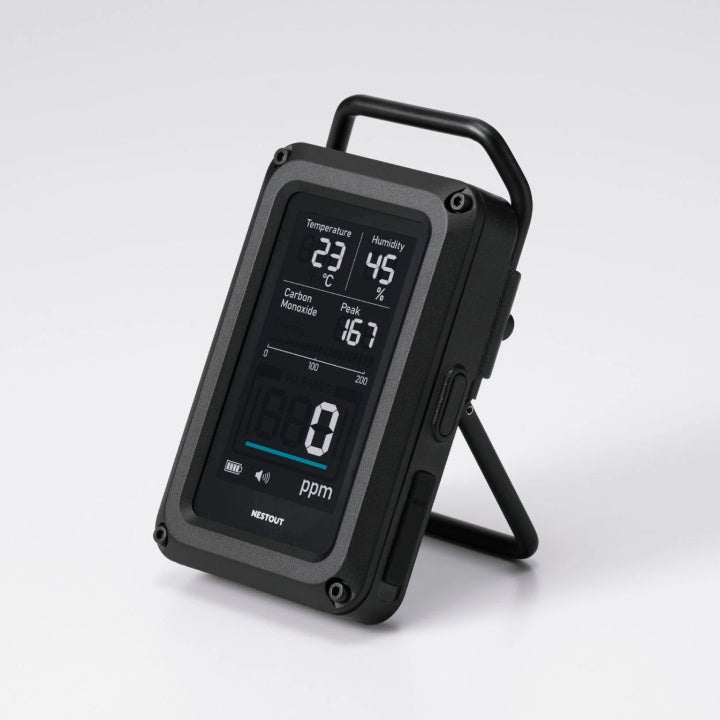 エレコム、アウトドア向けNESTOUT「CO ALARM」3in1/BASICに新色を追加発売