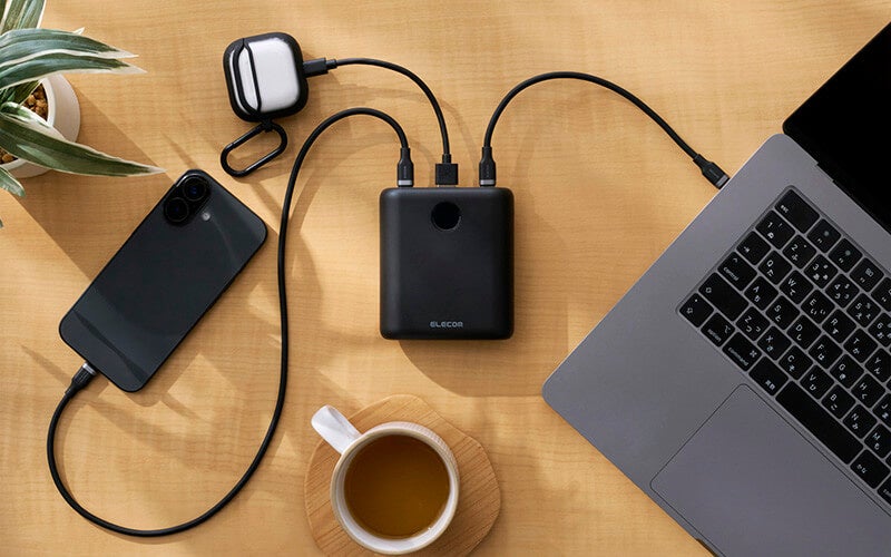 エレコム、リン酸鉄リチウムイオン電池を搭載した安全性重視のモバイルバッテリー3モデルを発売