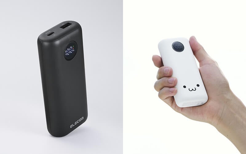 エレコム、リン酸鉄リチウムイオン電池を搭載した安全性重視のモバイルバッテリー3モデルを発売