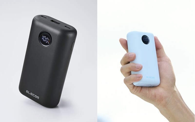 エレコム、リン酸鉄リチウムイオン電池を搭載した安全性重視のモバイルバッテリー3モデルを発売