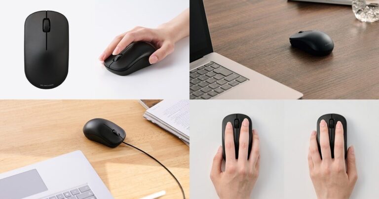 エレコム、利き手や持ち方を選ばない法人向け3ボタンマウス5タイプを発売