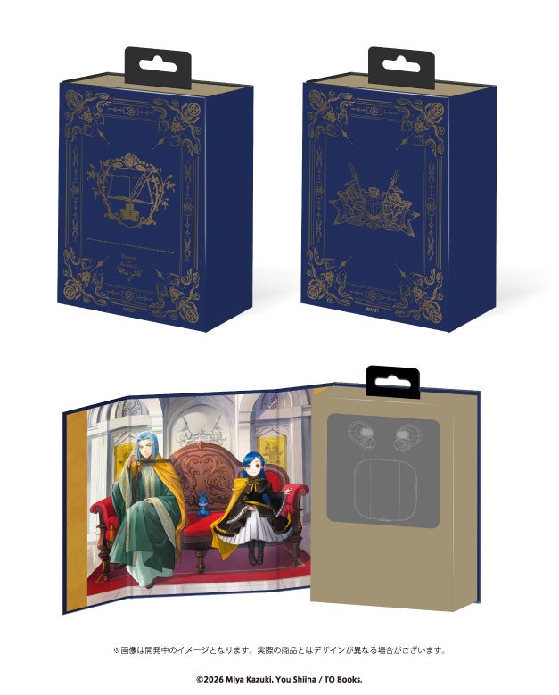 AVIOT、『本好きの下剋上』コラボ完全ワイヤレスイヤホン「TE-Q3R-HZK」を発表｜販売基本情報