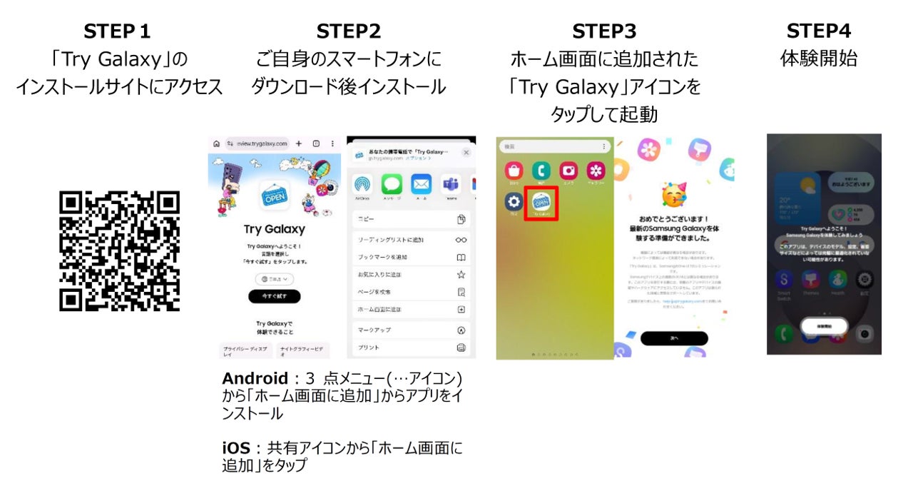 サムスン、最新OSやGalaxy AIを体験できる無料アプリ『Try Galaxy』をリニューアル|『Try Galaxy』の概要と対応デバイス