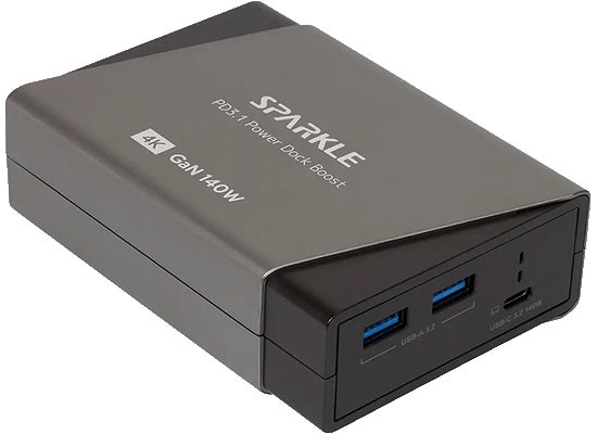 CFD販売、最大140WのUSB-C給電に対応したSPARKLE製4ポートドッキングステーションを発売｜Power Dock Boost TC-9411Mの主要スペック