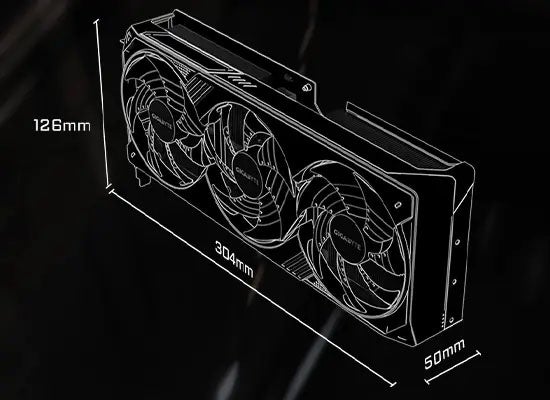 CFD販売、GIGABYTE製のコンパクト設計なGeForce RTX 5080／5060グラフィックボード2製品を発売｜GV-N5060WF2MAX-OCV2-8GDの主な特徴とスペック（4枚目）