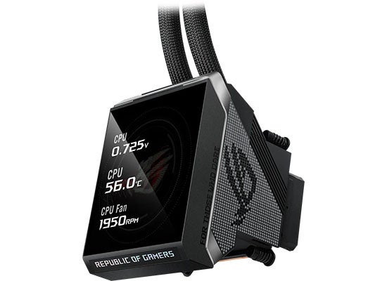 CFD販売、ASUS製の最新AMD Ryzen対応マザーボード3製品と液晶搭載簡易水冷CPUクーラー2製品を発売｜5.08インチ液晶搭載の簡易水冷CPUクーラー2製品（7枚目）