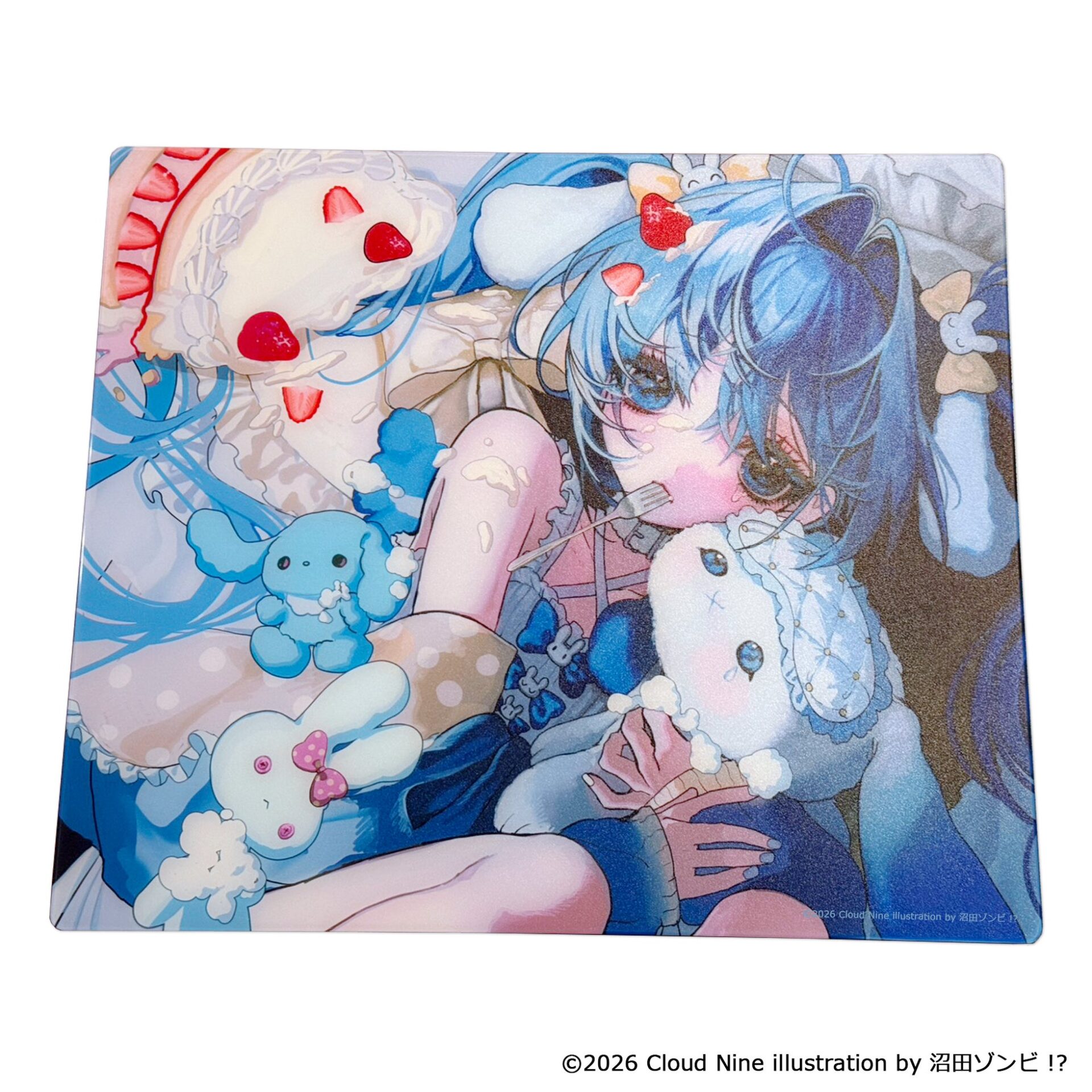 合同会社Clutch、イラストレーター沼田ゾンビ!?氏とコラボしたガラスマウスパッドを発売｜AIMPAD2.0 沼田ゾンビ!? Editionの製品仕様
