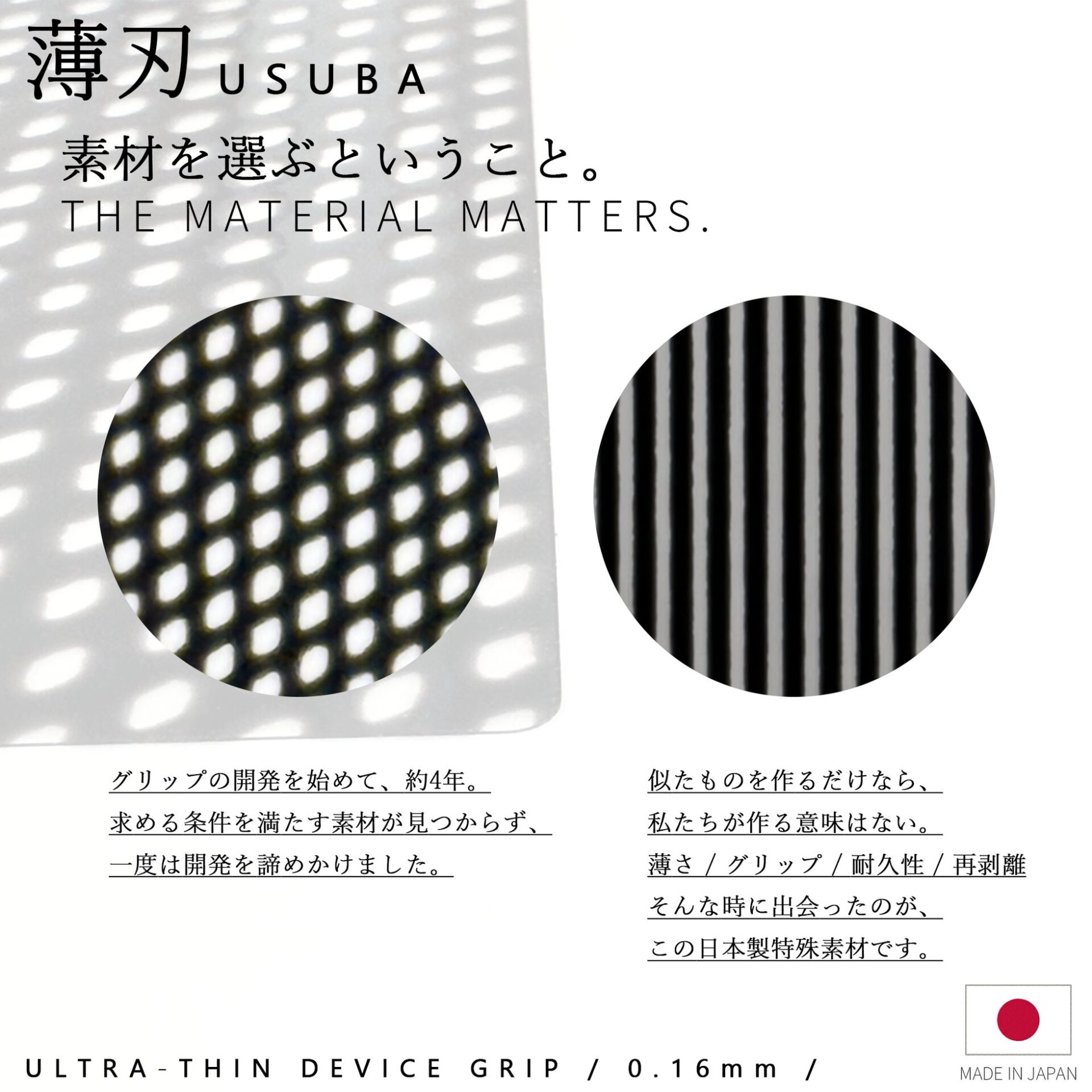 合同会社Clutch、厚さ約0.16mmのフリーカットデバイスグリップ「AIMPAD 薄刃 -USUBA-」の先行予約受付を開始 - 画像5