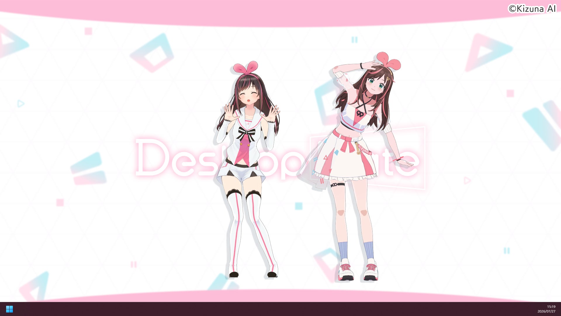 インフィニットループ、Desktop Mateに「キズナアイ ~ かまってアイちゃん ver.~ DLC」を追加して配信開始（7枚目）