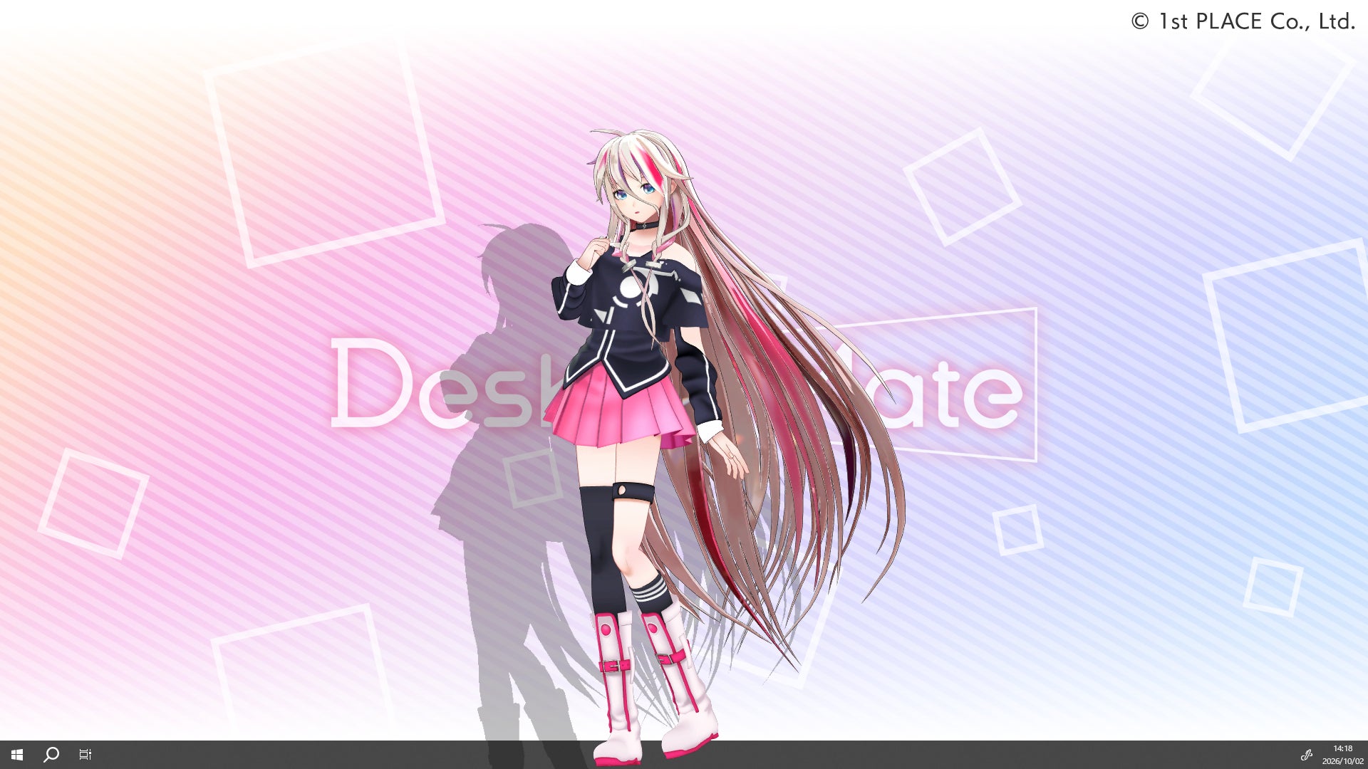 デスクトップマスコット「Desktop Mate」用IA DLC、10月15日リリース決定|マルチキャラクター機能と製品概要(2枚目)