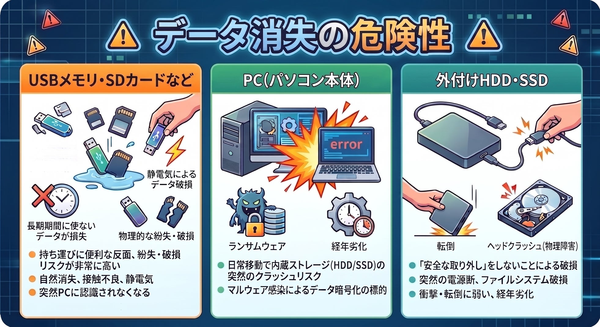リプラス、2026年9月の防災の日に合わせた「災害に高い高耐久NAS導入強化月間」を開始|日常に潜むデータ消失のリスクと3-2-1ルール